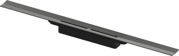 Odpływ prysznicowy liniowy TECE drainprofile, 1200 x 55 x 8 mm, czarny chrom szczotkowany