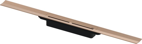 Odpływ prysznicowy liniowy TECE drainprofile, 1200 x 55 x 8 mm, czerwone złoto szczotkowane