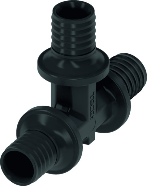 Trójnik TECE flex 90' PPSU 20 mm (końcówka wtykowa x końcówka wtykowa x końcówka wtykowa)
