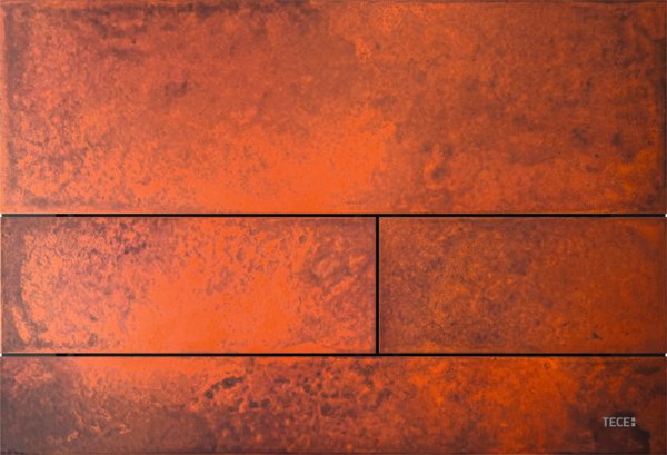 Przycisk spłukujący do stelaża (Mechaniczny) TECE square metal, kolor rdzawa stal