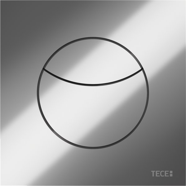 TECEflushpoint - Zestaw przyłączeniowy, (spłukiwanie dwoma ilościami wody), obudowa kwadratowa, tworzywo chrom połysk
