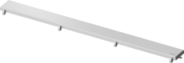 TECEdrainline - ruszt prosty ''steel'' 1200 mm, biały matowy
