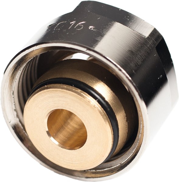 Złącze TECE flex Dwuczęściowy, mosiądz, 20 mm x 3/4'' (zz x GW)