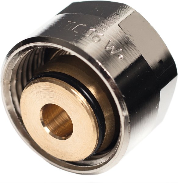 Złącze TECE flex Dwuczęściowy, mosiądz, 20 mm x 3/4'' (zz x GW)