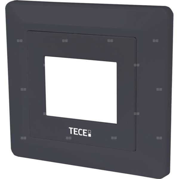 TECEfloor - Zestaw ramek do termostatu MWD5, w kolorze czarny mat
