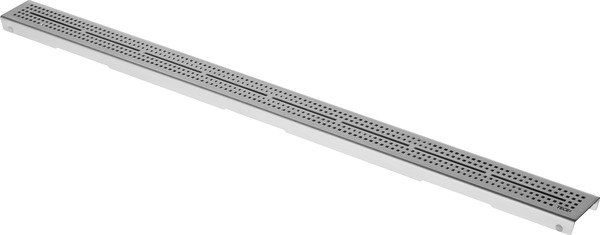 Ruszt prosty quadratum 1200 mm do odpływu prysznicowego stal szczotkowana TECE drainline