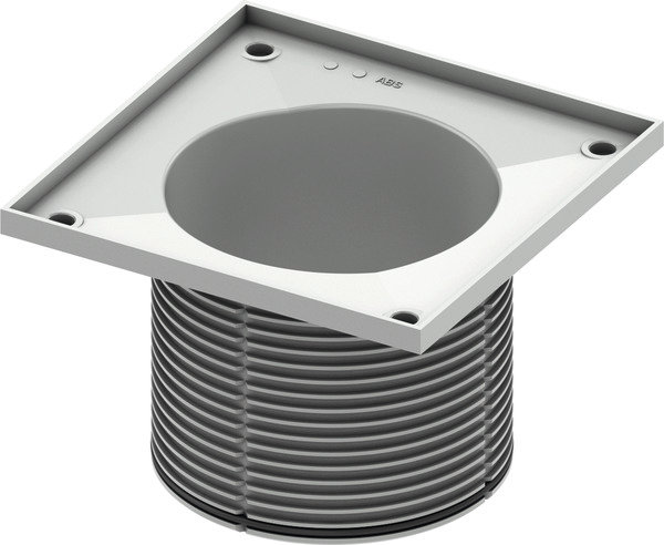 Nasadka z ramką rusztu 150 x 150 mm do odpływu prysznicowego z tworzywa sztucznego TECE drainpoint S