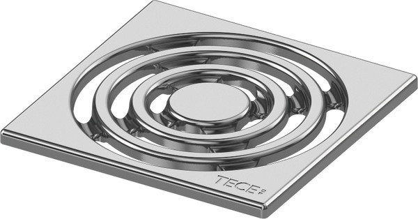 Ruszt ozdobny 100 x 100 mm do odpływu prysznicowego ze stali nierdzewnej TECE drainpoint S