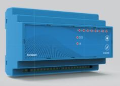 Przewodowy przekanik na szyn DIN 8x wyjście beznapięciowe TECH SBUS PS-08m 230