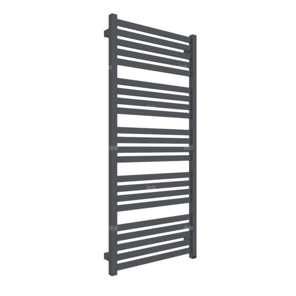 Grzejnik elektryczny TERMA MARLIN ONE 530 x 1185 mm, kolor szary antracytowy RAL7016, moc 600 W, podłączenie E8, kabel prosty bez wtyczki 1,5m czarny