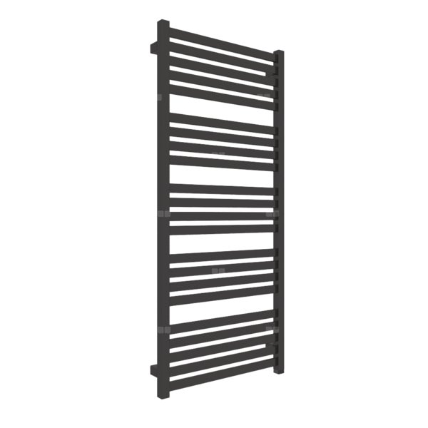 Grzejnik elektryczny TERMA MARLIN ONE 530 x 1185 mm, kolor heban, moc 600 W, podłączenie E1, kabel prosty bez wtyczki