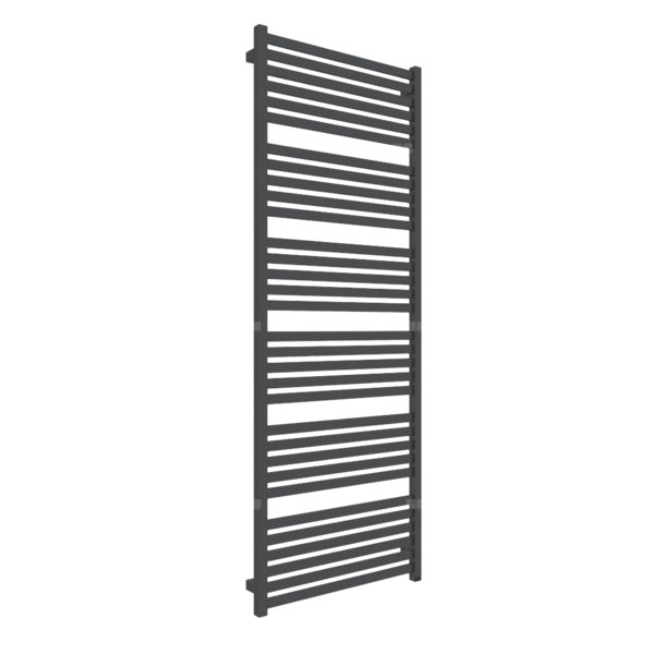 Grzejnik elektryczny TERMA MARLIN ONE 630 x 1680 mm, kolor metaliczna czerń, moc 1000 W, podłączenie E8, kabel prosty bez wtyczki