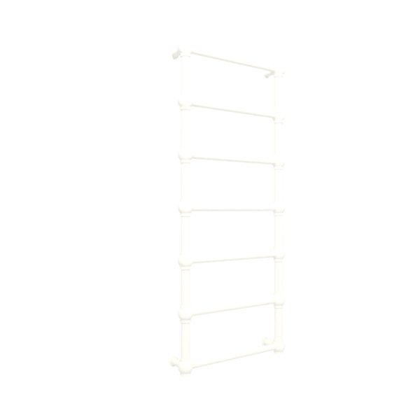 Grzejnik elektryczny TERMA RETRO 504 x 1170 mm, kolor biały drogowy RAL9016, moc 300 W, podłączenie E8, kabel spiralny z wtyczką