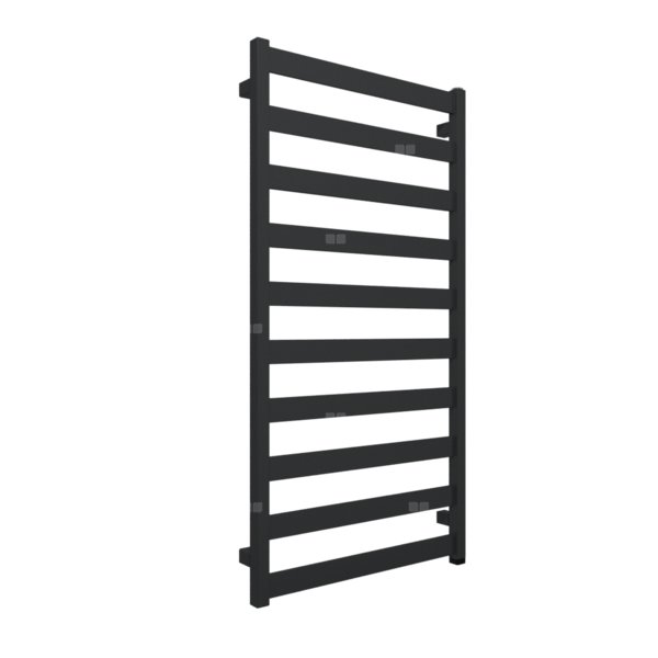 Grzejnik el. TERMA VIVO ONE 1150/600 \ Metallic Black, podł. E1,600W, kabel prosty bez wtyczki [1,5m