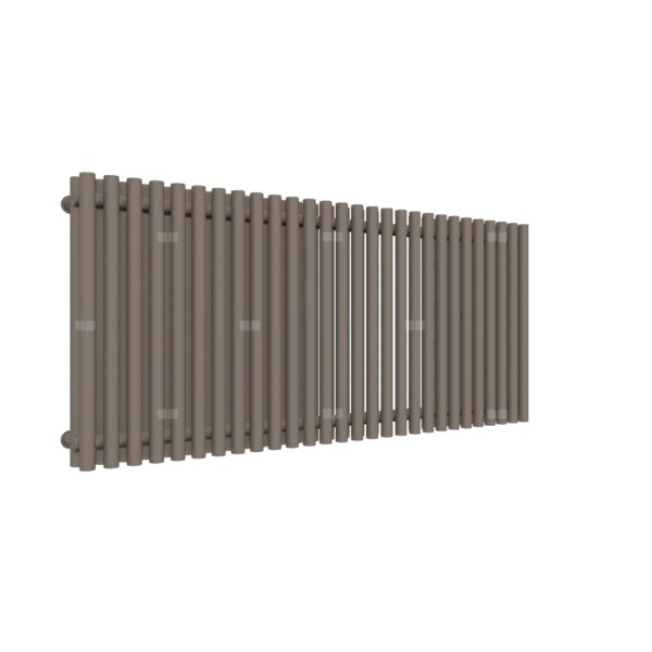 Grzejnik drabinkowy TERMA TUNE VWD, podłączenie LX, wym. 600 x 1390 mm, kolor szary beżowy RAL7006, moc 1693W