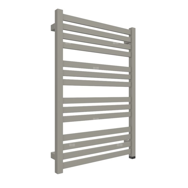 Grzejnik elektryczny TERMA MARLIN ONE 530 x 780 mm, kolor metaliczny kamień, moc 400 W, podłączenie E8, kabel spiralny z wtyczką