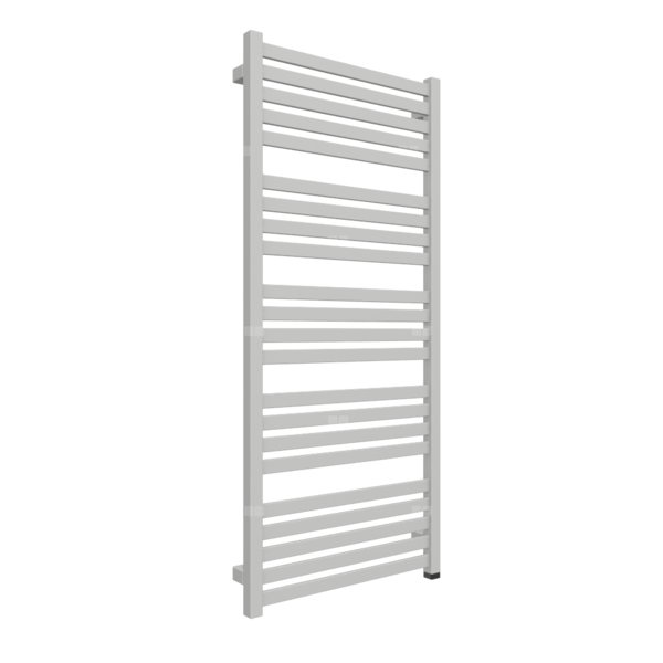 Grzejnik elektryczny TERMA MARLIN ONE 530 x 1185 mm, kolor burzowe niebo, moc 600 W, podłączenie E1, kabel prosty bez wtyczki 1,5m srebrzysty