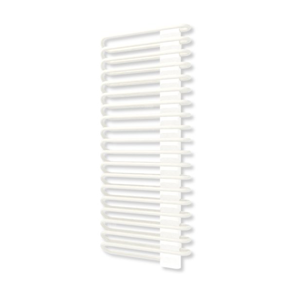 Grzejnik elektryczny TERMA MICHELLE 1200 x 500 mm, kolor biały drogowy RAL9016, moc 800 W, podłączenie E8, kabel spiralny z wtyczką