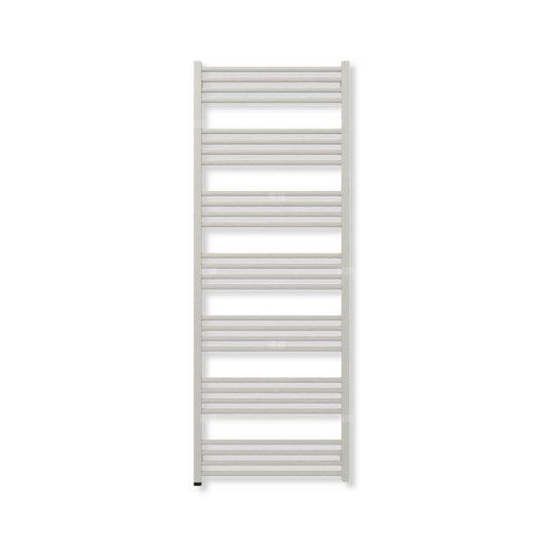 Grzejnik elektryczny TERMA FIONA ONE 1620 x 600 mm, kolor srebrny mat, moc 800 W, podłączenie E1, kabel prosty bez wtyczki szary