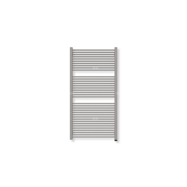 Grzejnik elektryczny TERMA MIKE ONE 1030 x 530 mm, kolor metaliczny beż, moc 600 W, podłączenie E8, kabel prosty bez wtyczki szary