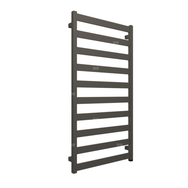 Grzejnik elektryczny TERMA VIVO ONE 1150 x 600 mm, kolor błyszczący żwir, moc 600 W, podłączenie E1, kabel prosty bez wtyczki szary