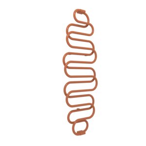 Grzejnik el. TERMA PERŁA E 1760/600 \ True Copper Bright (f.c.), podł. EX, kabel prosty bez wtyczki