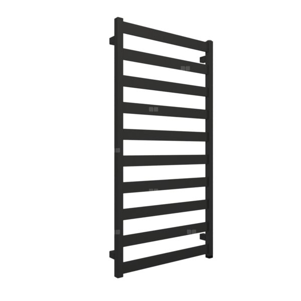 Grzejnik el. TERMA VIVO ONE 1150/600 \ RAL 9004 mat, podł. E8, kabel prosty bez wtyczki [1,5m czarny