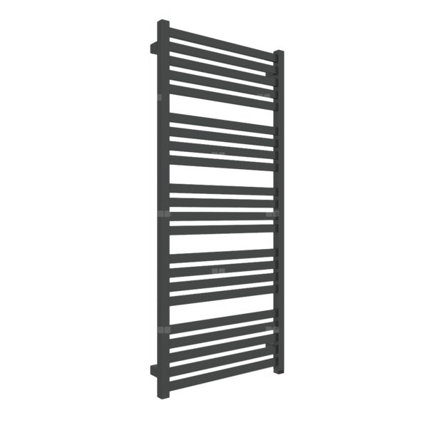 Grzejnik TERMA MARLIN ONE 1185/530 \ RAL 9005 Soft, podł. S8, 600W, kabel prosty z wtyczką [1,5m cza