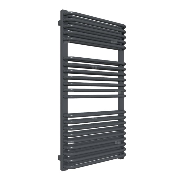 Grzejnik TERMA Tytus One 1020/540 \ Metallic Black, podł. S1, 800W, kabel prosty bez wtyczki [1,5 cz