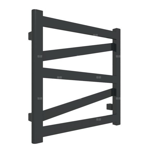 Grzejnik TERMA VIPERA 510/500 \ RAL 9005 gloss, podł. ZX