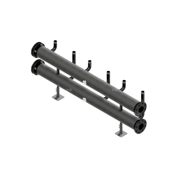 Kolektor MK 80 3F – DN 80 dla trzech kotłów Crystal 80kW, 100kW