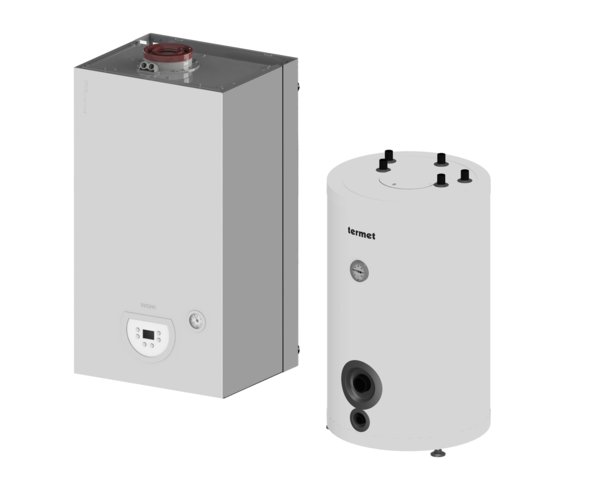 Pakiet 1 - Kocioł kondensacyjny 1 funkcyjny Silver Pro 20 kW+Zasobnik SG PLUS 100 l