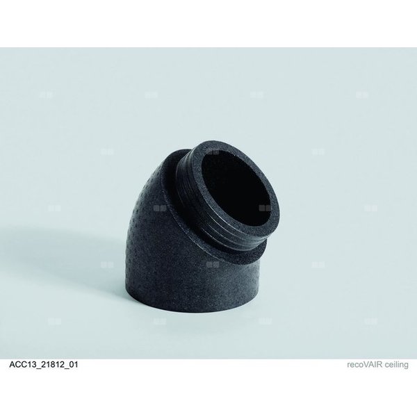 Kolanko 90 st. z EPP (2x45 st.), grubościenne,fi246/160mm, ze zintegrowaną złączką kielichową,kolor czarno-szary