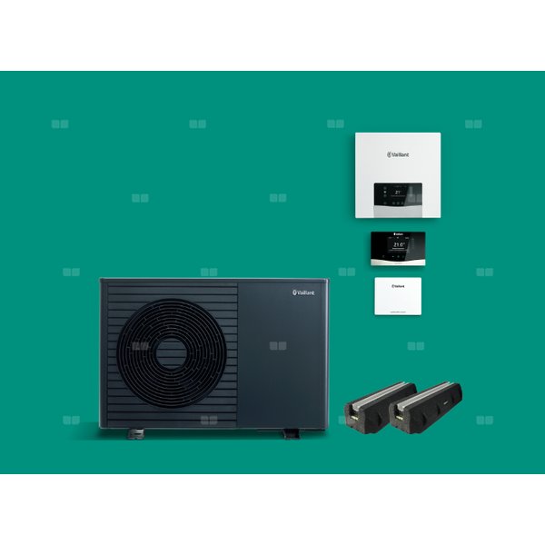 Pompa ciepła powietrze/woda typu monoblok aroTHERM plus VWL 55/8.1+VWZ AI+VRC720 MI