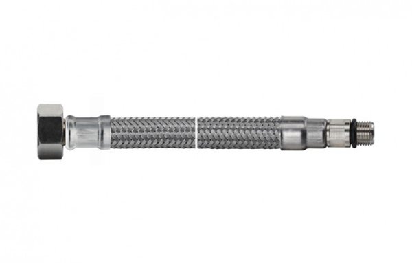 Wąż przyłączeniowy elastyczny VALVEX Viper Plus z oplotem (stal nierdzewna), GW x GZ, 3/8'' x M8x1, długość 350 mm, z uszczelką