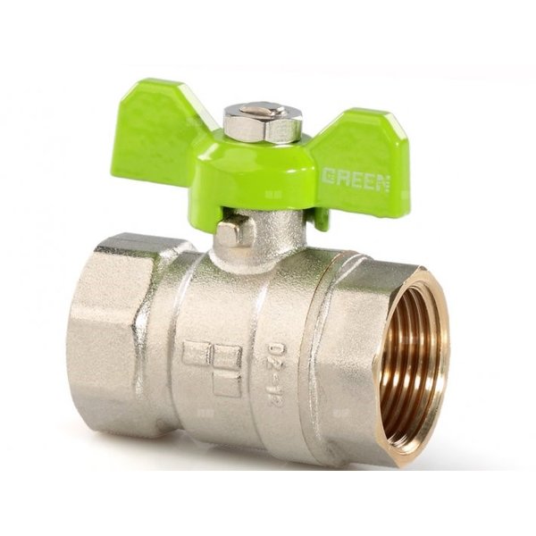 Kurek kulowy prosty GK16 DN15-NN-PN16-MAl nikl.