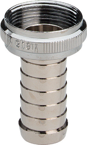 Złącze do podłączenia węża VIEGA 1819 mosiądz chrom Gwint wewnętrzny 1/2'' (uszczelnienie czołowe)