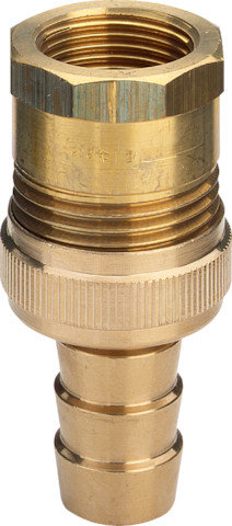 Złącze do podłączenia węża VIEGA 1841 mosiądz, fi 3/4'' Gwint wewnętrzny metryczny 3/4'' (uszczelnienie czołowe)