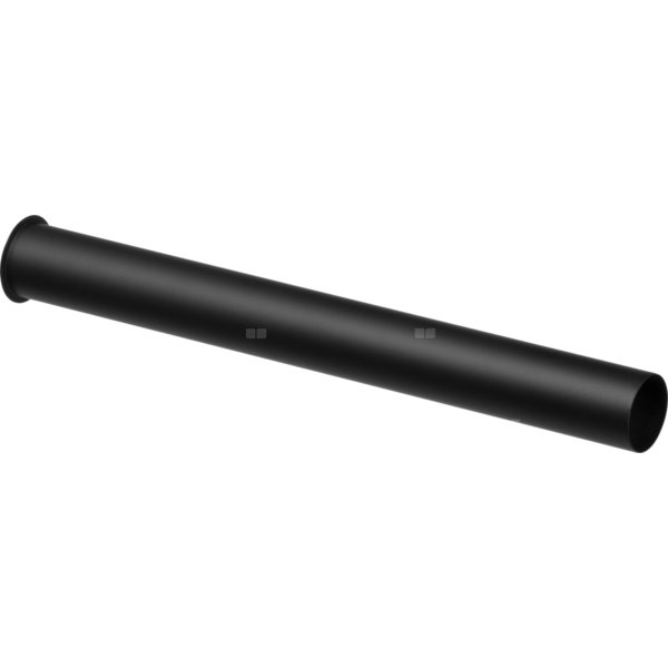 Rura z zawiniętym Kołnierzem, 32 x 300, Mosiądz czarny matowy