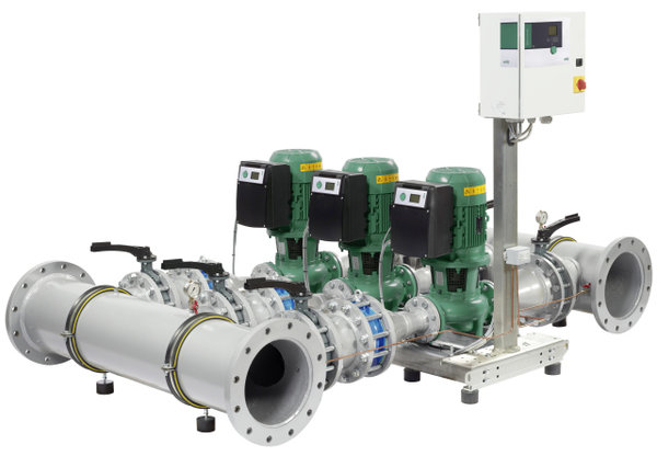 Hydrofor WILO SiFlux-31-IP-E 50/150-4/2-SC-10-T4 żeliwo, częstotliwość 50/60 Hz, prędkość 2900 obr/min, max. 10 bar