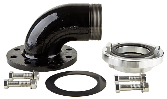 Zestaw montażowy stal nierdzewna dł.130mm szer.125mm Storz F WILO