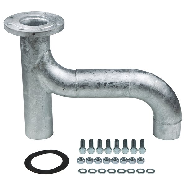 Kształtka rozgałęźna stal, przył. DN 100 dł.700mm szer.480mm DrainLift XXL 840  WILO