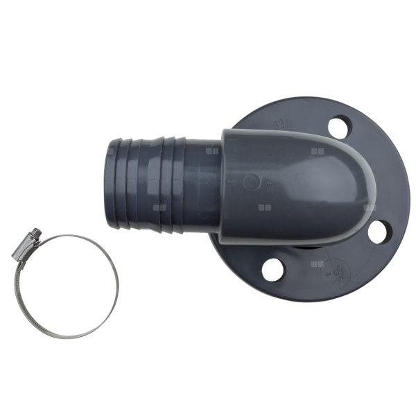 Kolano tworzywo sztuczne, przył. DN 50 dł.250mm szer.160mm WILO