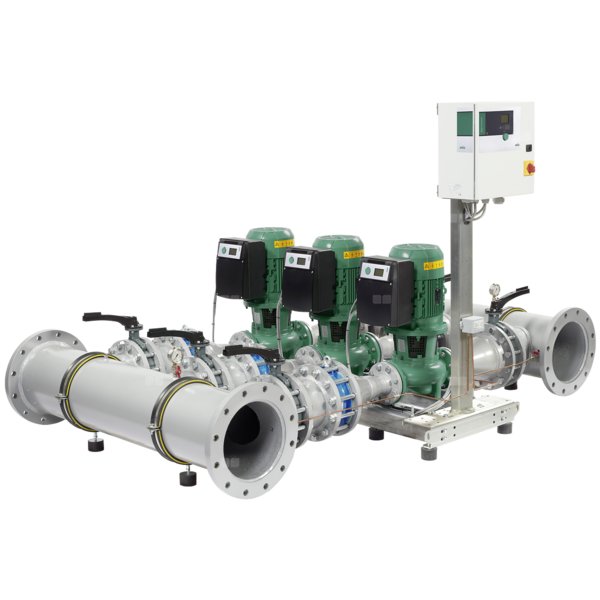 Hydrofor WILO SiFlux-31-IL-E 40/170-5,5/2-SC-16-T4 żeliwo, częstotliwość 50/60 Hz, prędkość 2900 obr/min, max. 16 bar