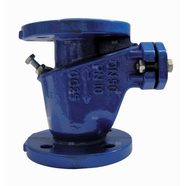 Zabezpieczenie przed przeływem zwrotnym żeliwo PN 10, przył. DN 100 dł.300mm szer.220mm WILO